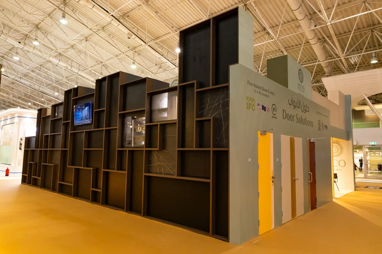 Door Solutions Display Wall