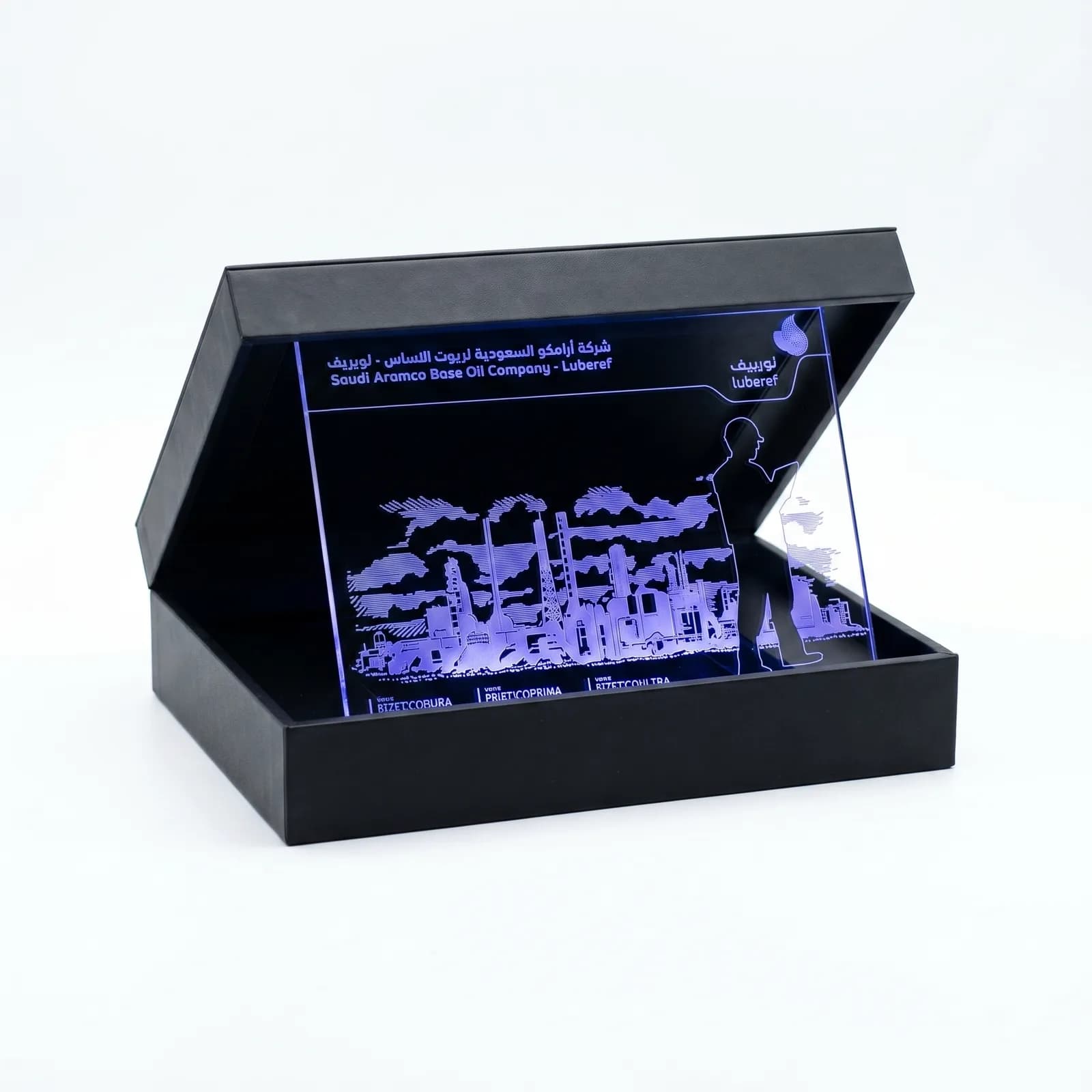 LED Crystal Plaque